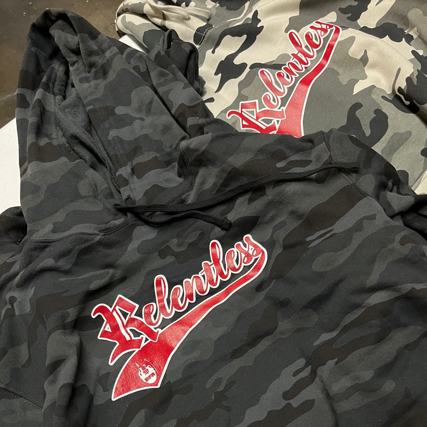 Relentless Camo Hoodie