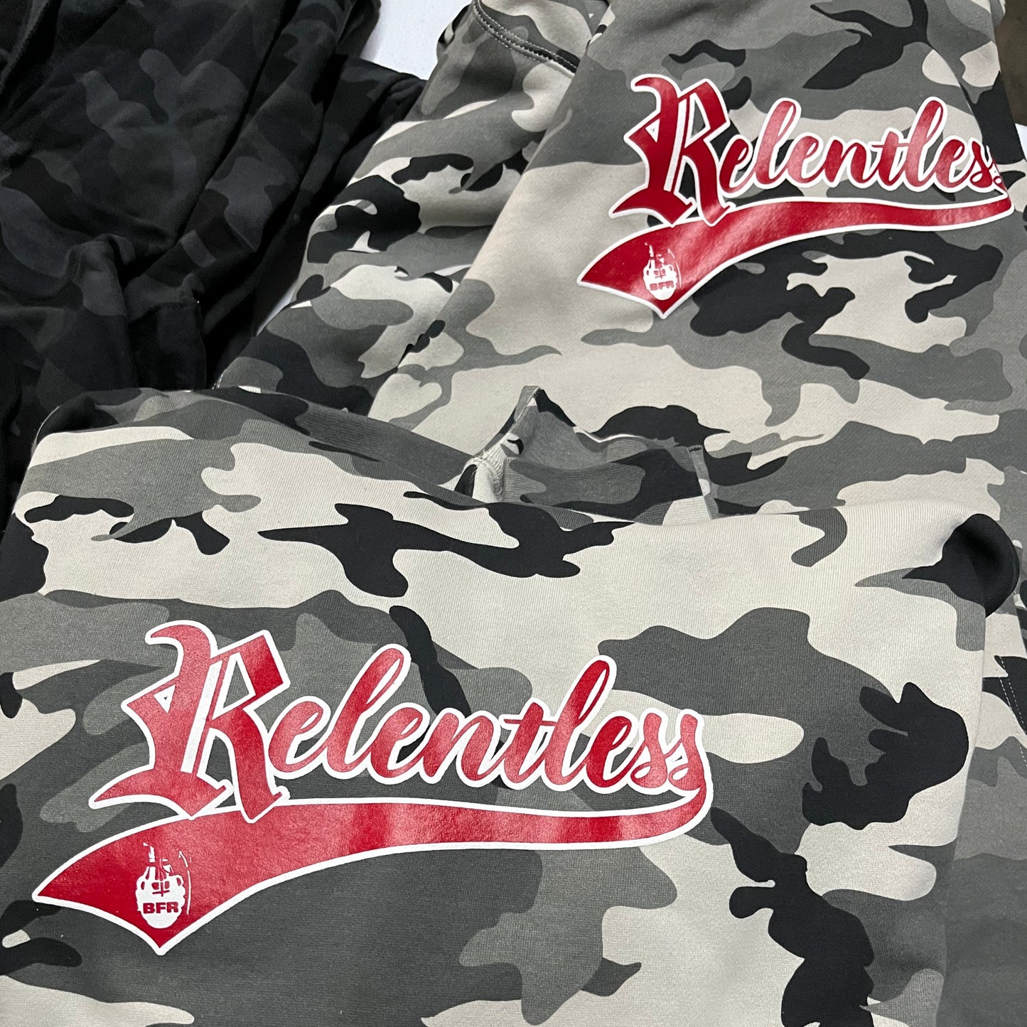 Relentless Camo Hoodie