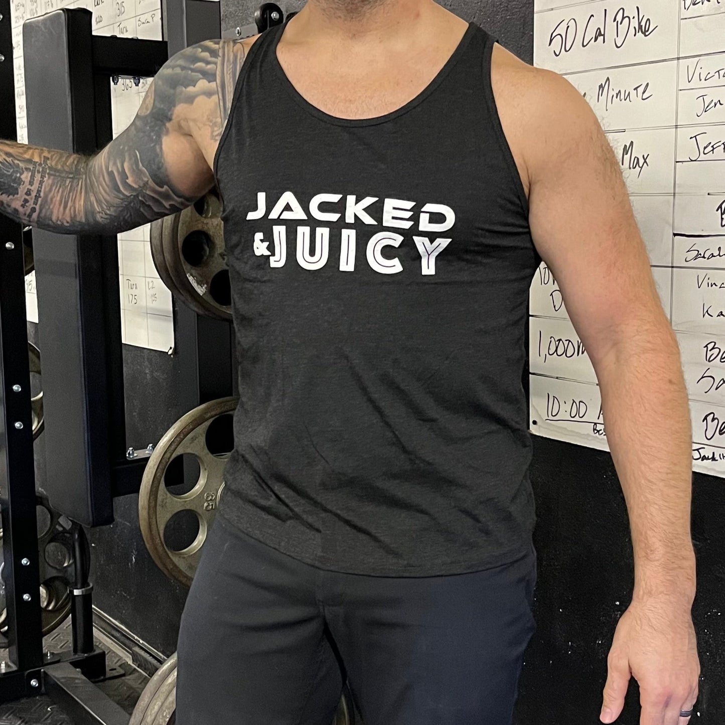 JACKED & JUICY unisex tank