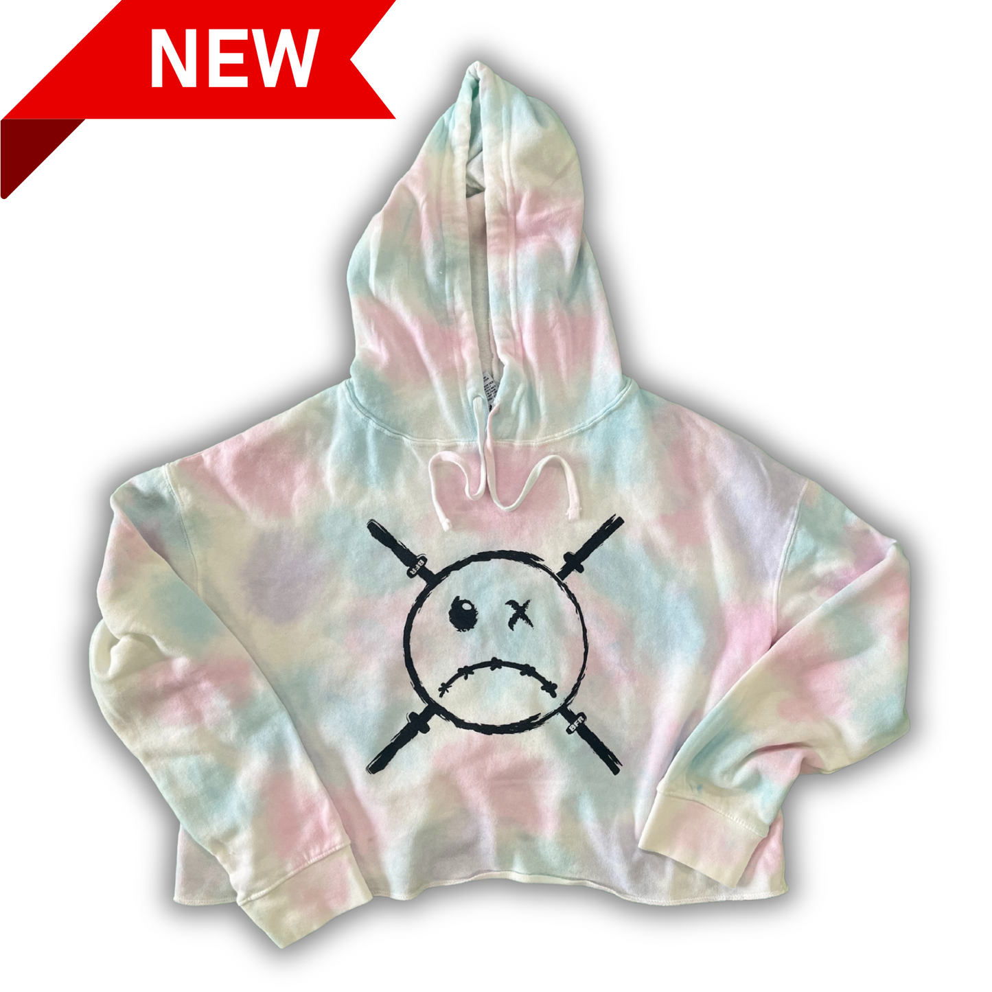 Lady's Maxout or Blackout Crop Hoodie