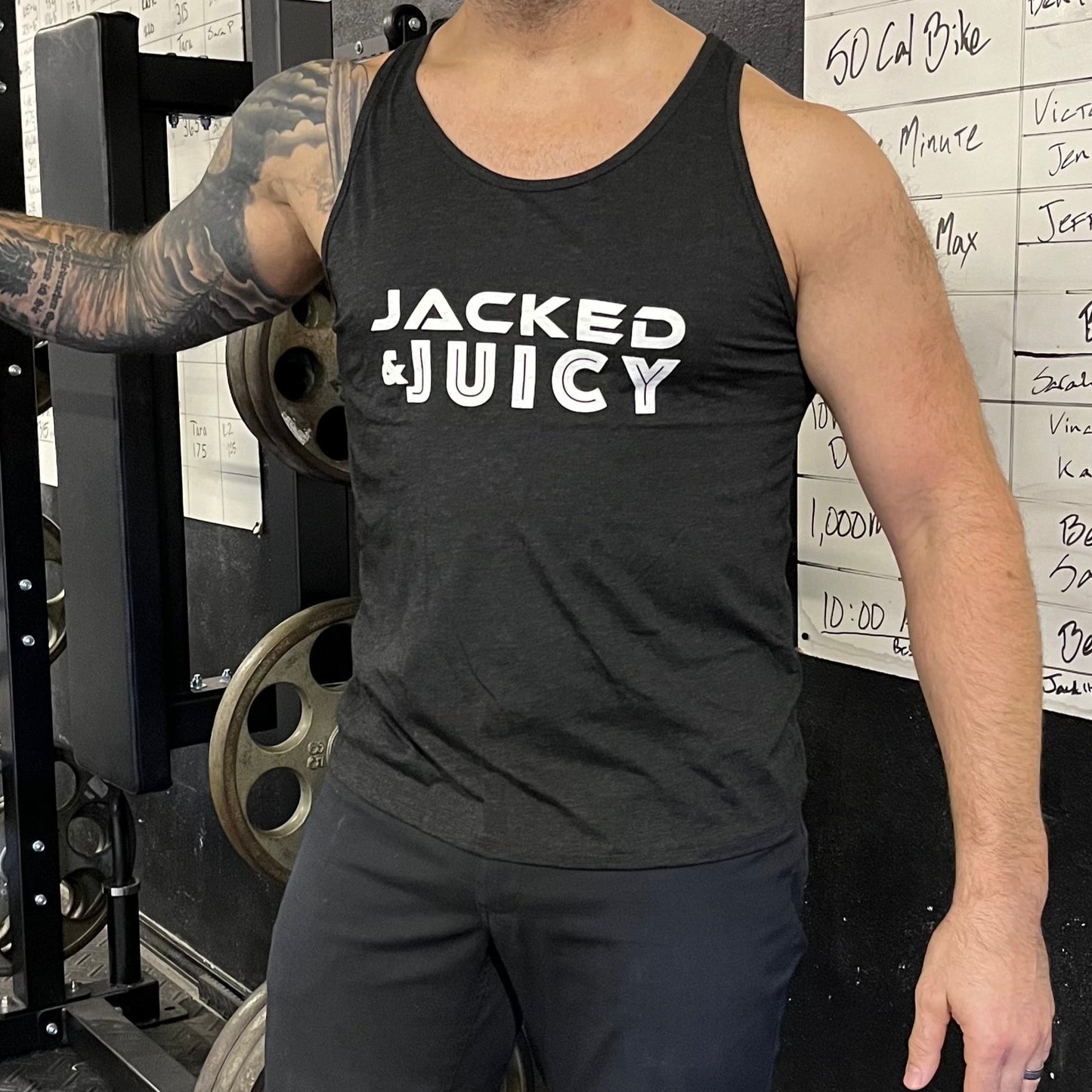 JACKED & JUICY unisex tank