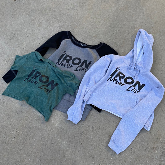 Ladies Iron Crop T